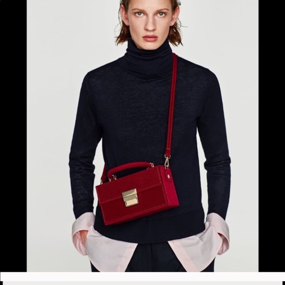 Zara Handbags - Zara red box bag